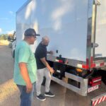 Entrega de Baú Frigorífico Cliente Rodosul
