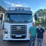 Entrega de Baú Frigorífico Cliente Rodosul