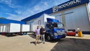 Entrega de Baú Frigorífico Cliente Rodosul